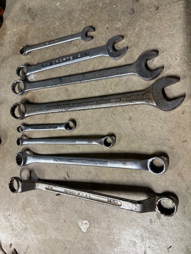 Mixed wrenches forged - mixed, in