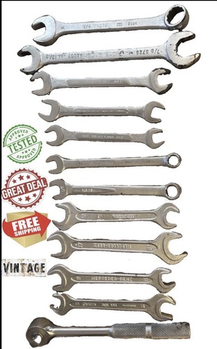 12pc vintage wrench lot - vintage,